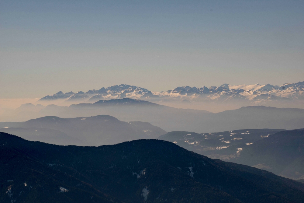 Blick von der Plose nach Westen