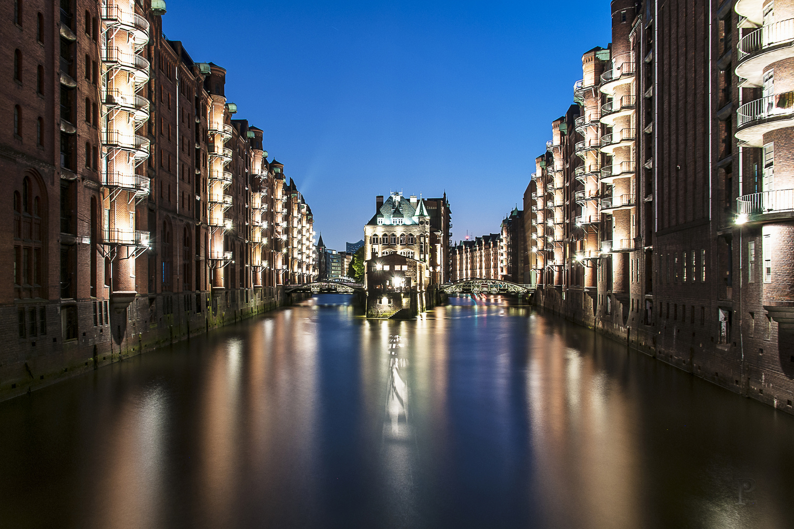 Blick von der Poggenmühlenbrücke