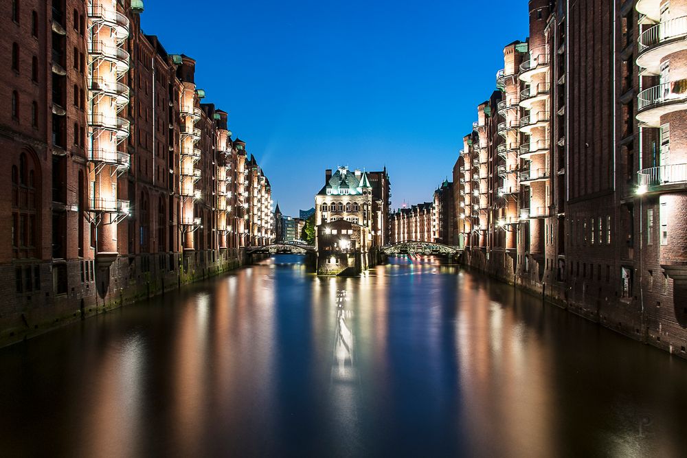 Blick von der Poggenmühlenbrücke