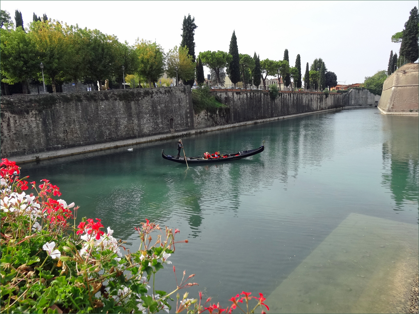 Blick von der Ponte di Porta Brescia