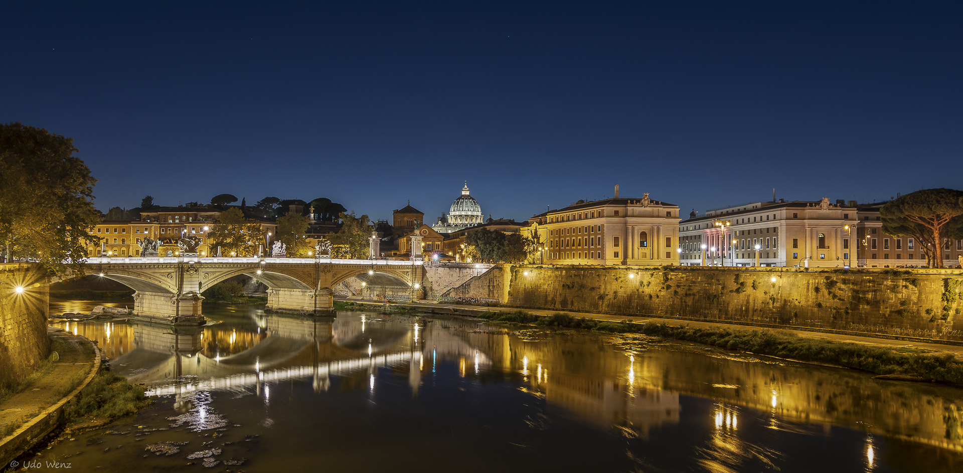 Blick von der Ponte Sant Angelo