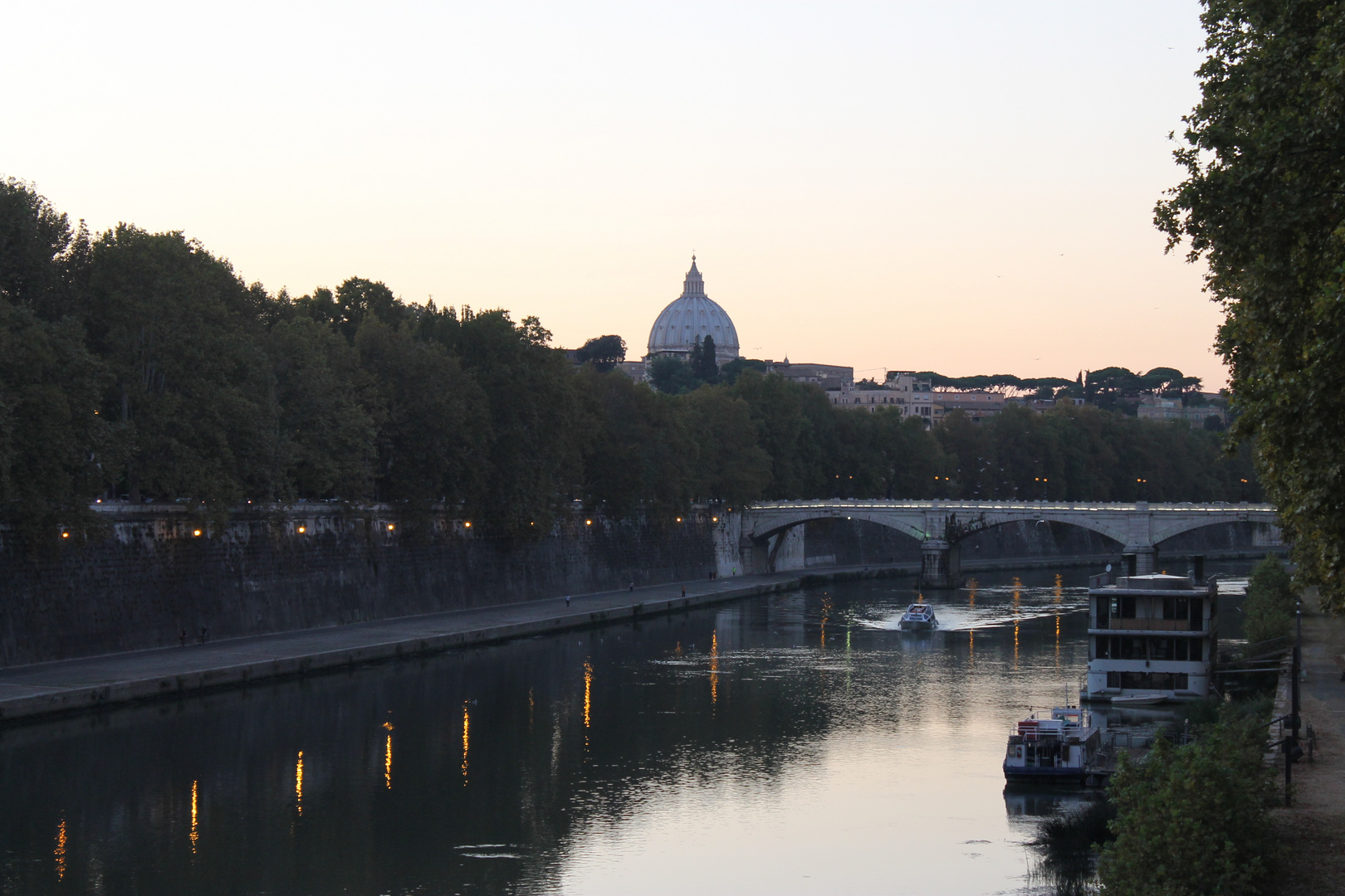 Blick von der Ponte Sisto