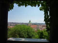 Blick von der Prager Burg auf die Stadt