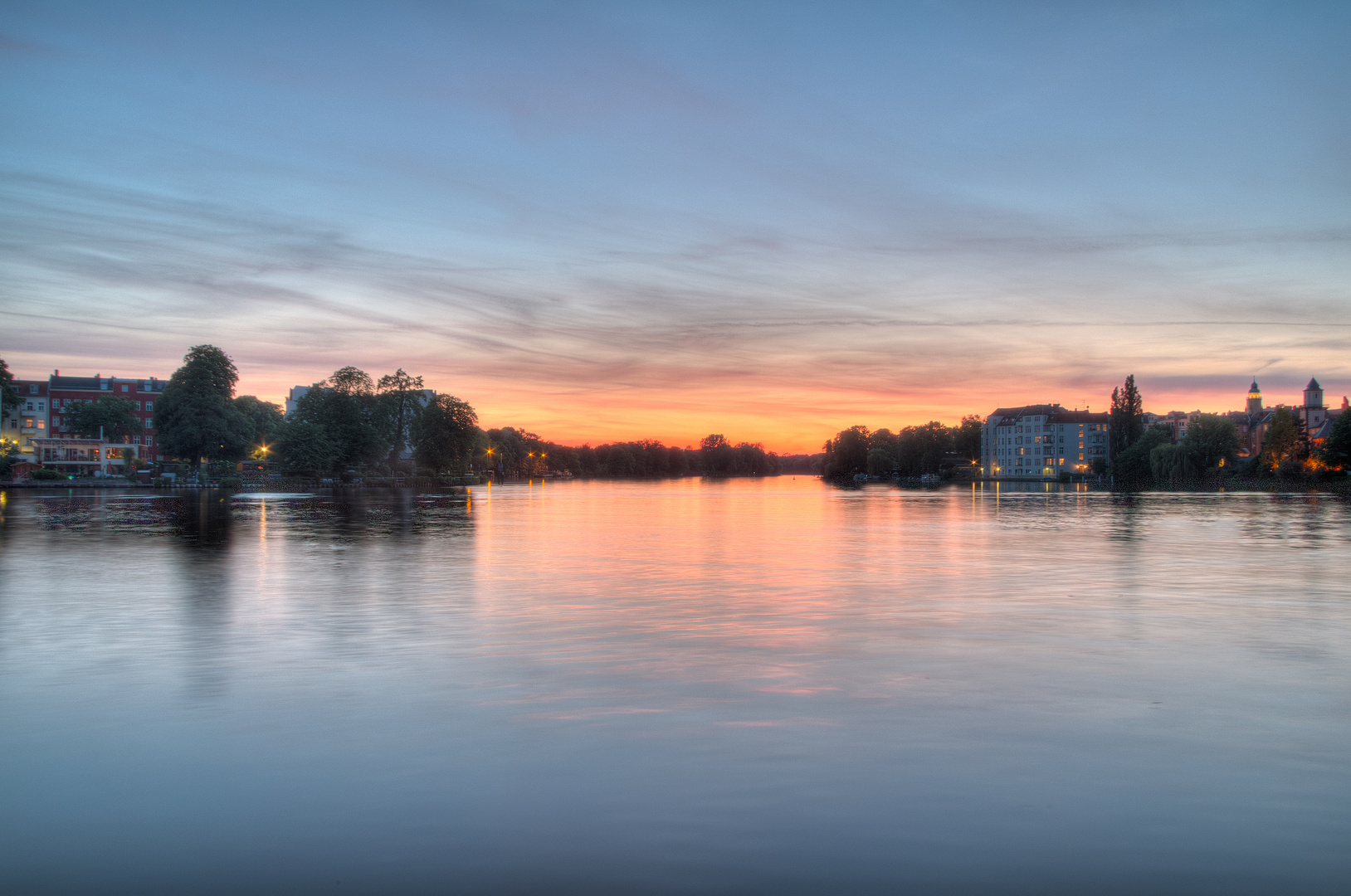 Blick von der Promenade Luisenhain (Köpenick)