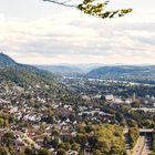 Blick von der Rabenlay auf den Drachenfels