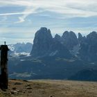 Blick von der Raschötz Hütte - Rifugio Resciesa (2.165 m) ...