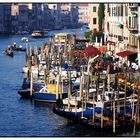 Blick von der Realto Brücke auf den Canale Grande