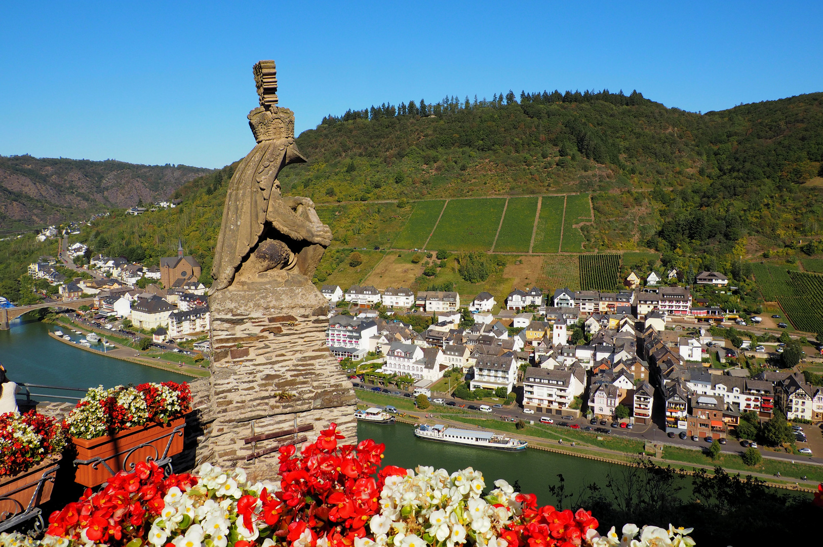 Blick von der Reichsburg Cochem 