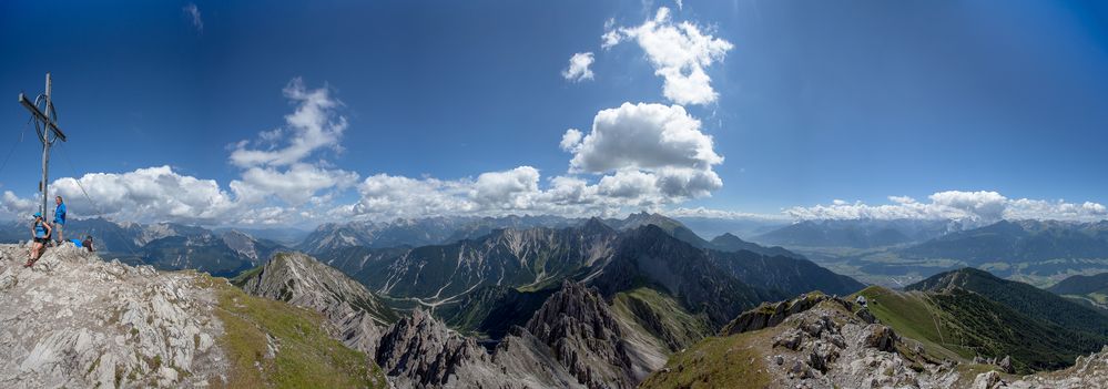 Blick von der Reither Spitze