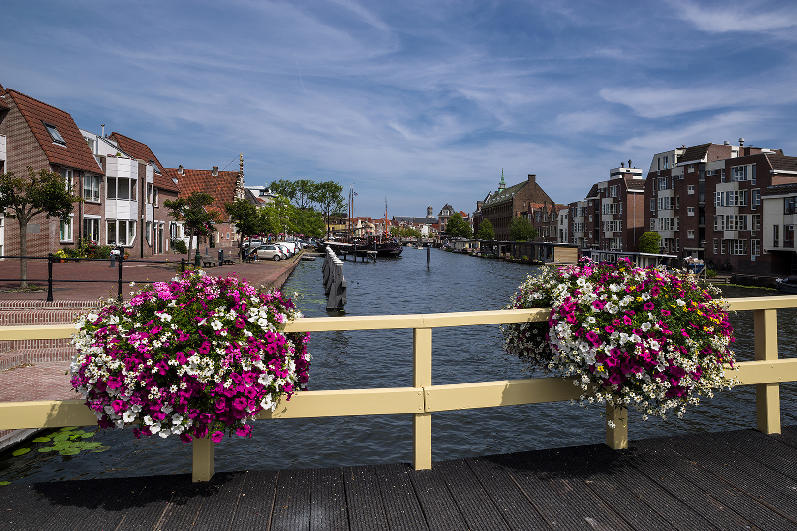 Blick von der Rembrandtbrug auf Galgewater