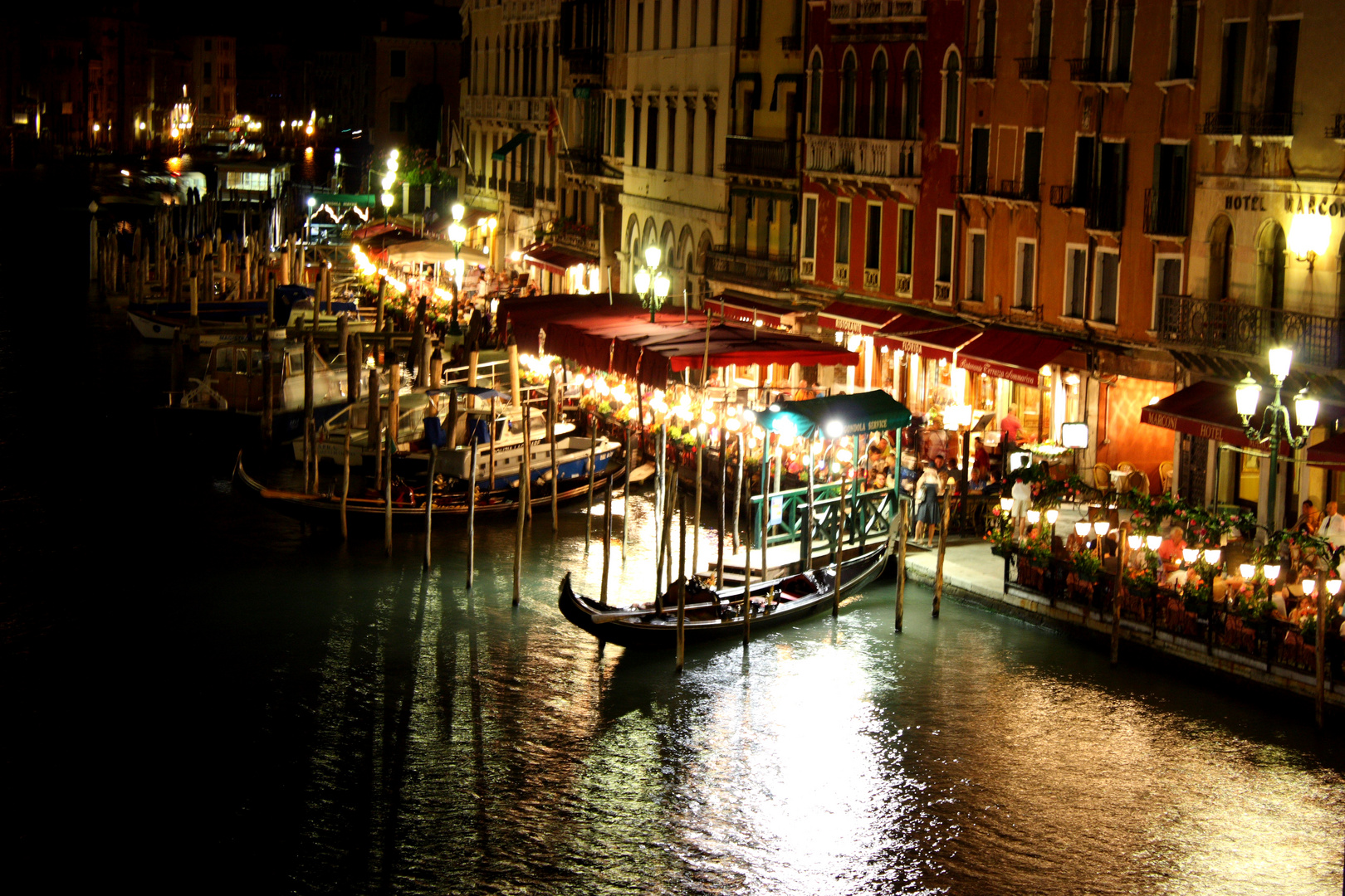 Blick von der Rialto Brücke