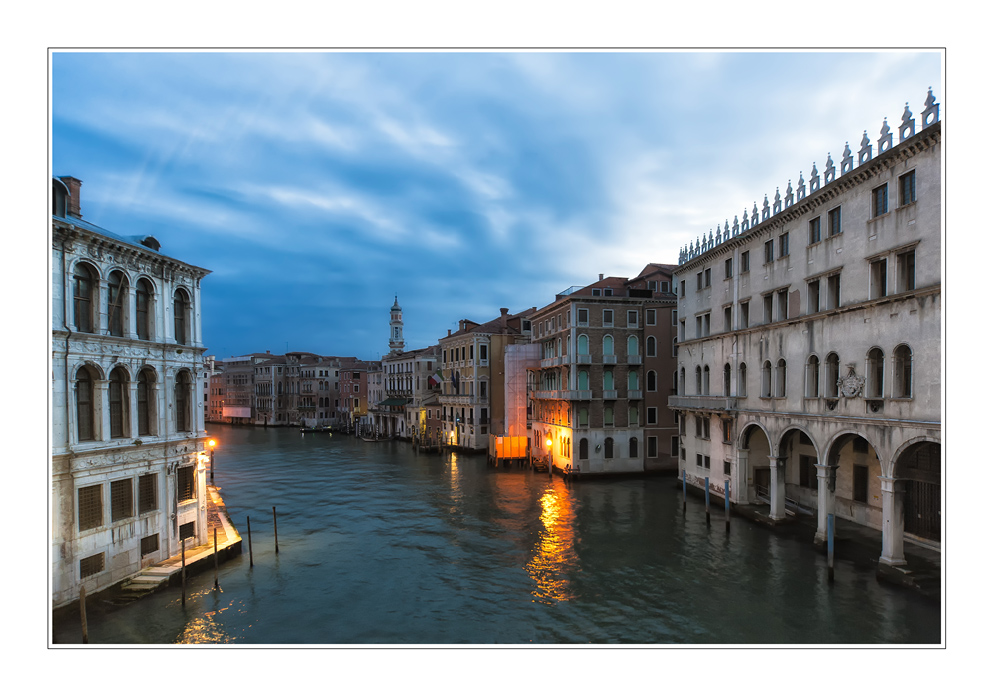 Blick von der Rialto Brücke