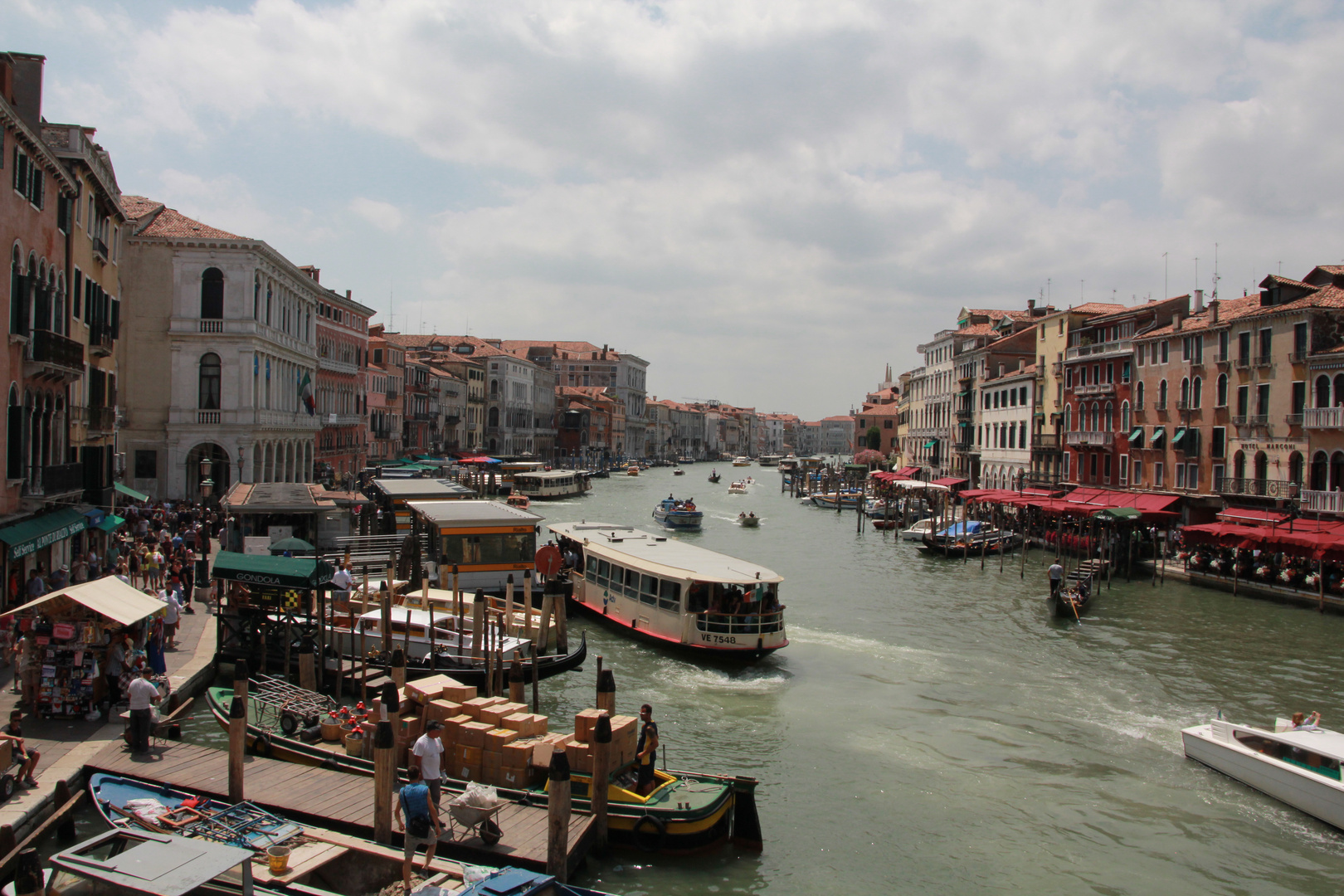 Blick von der Rialto-Brücke