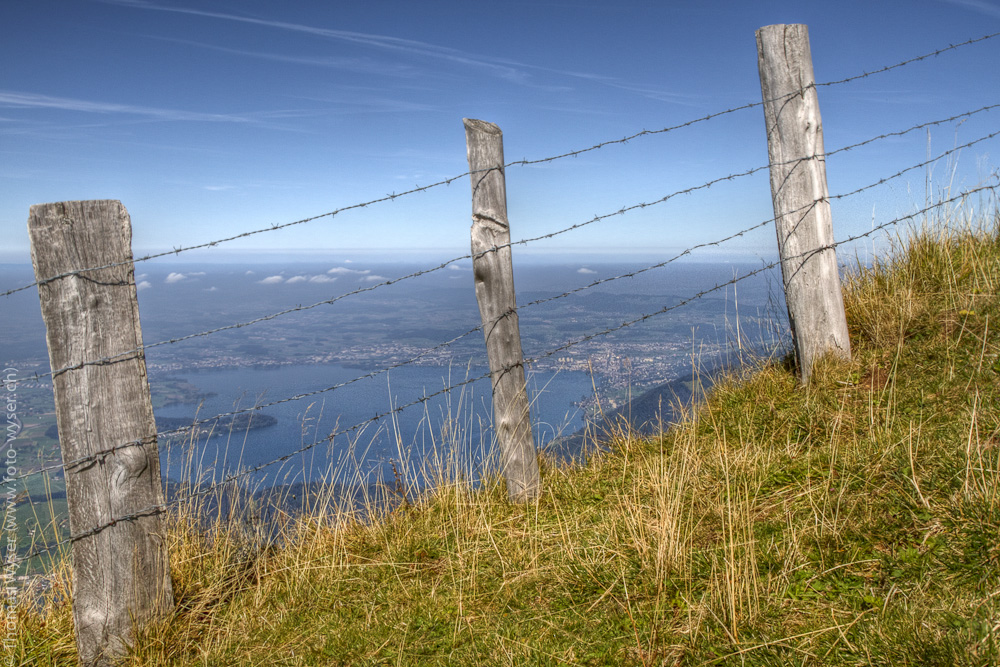 Blick von der Rigi auf...