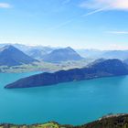 Blick von der Rigi auf den Vierwaldstättersee