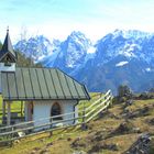 Blick von der Ritzaualm zum Wildenkaiser,