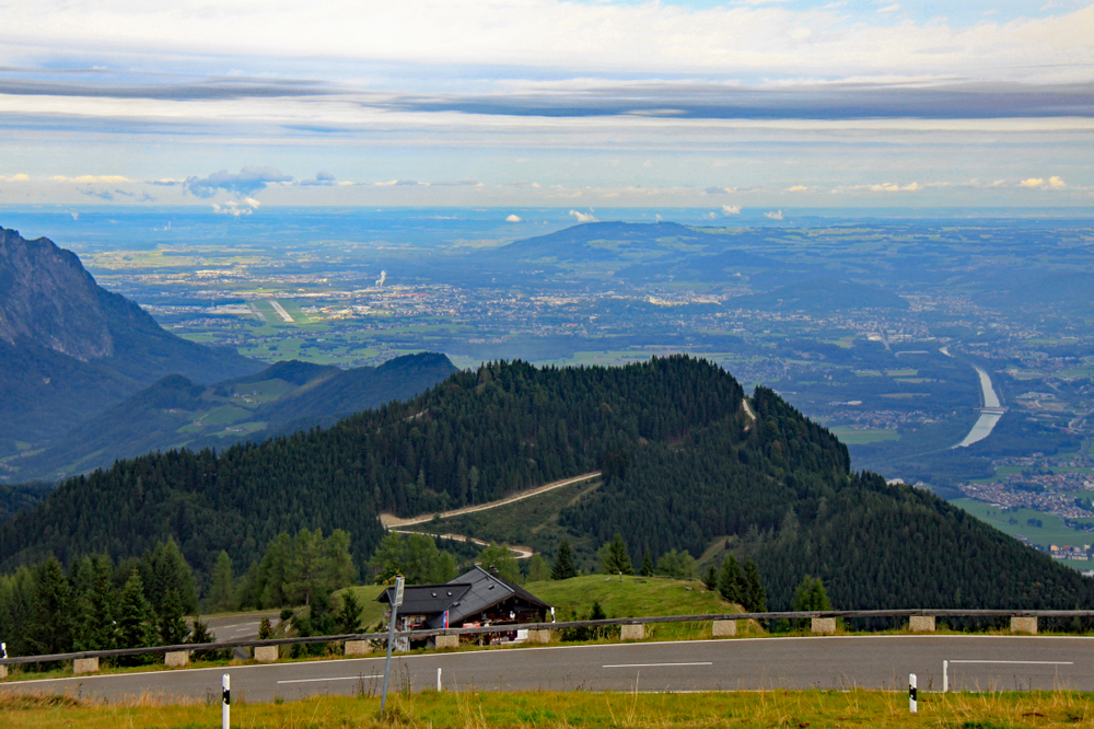 Blick von der Rossfeld-Panoramastr. ins Salzachtal (1)