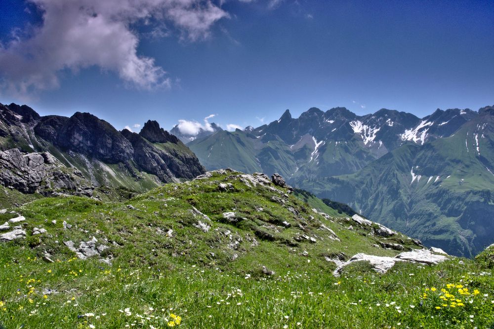 Blick von der Rossgundscharte