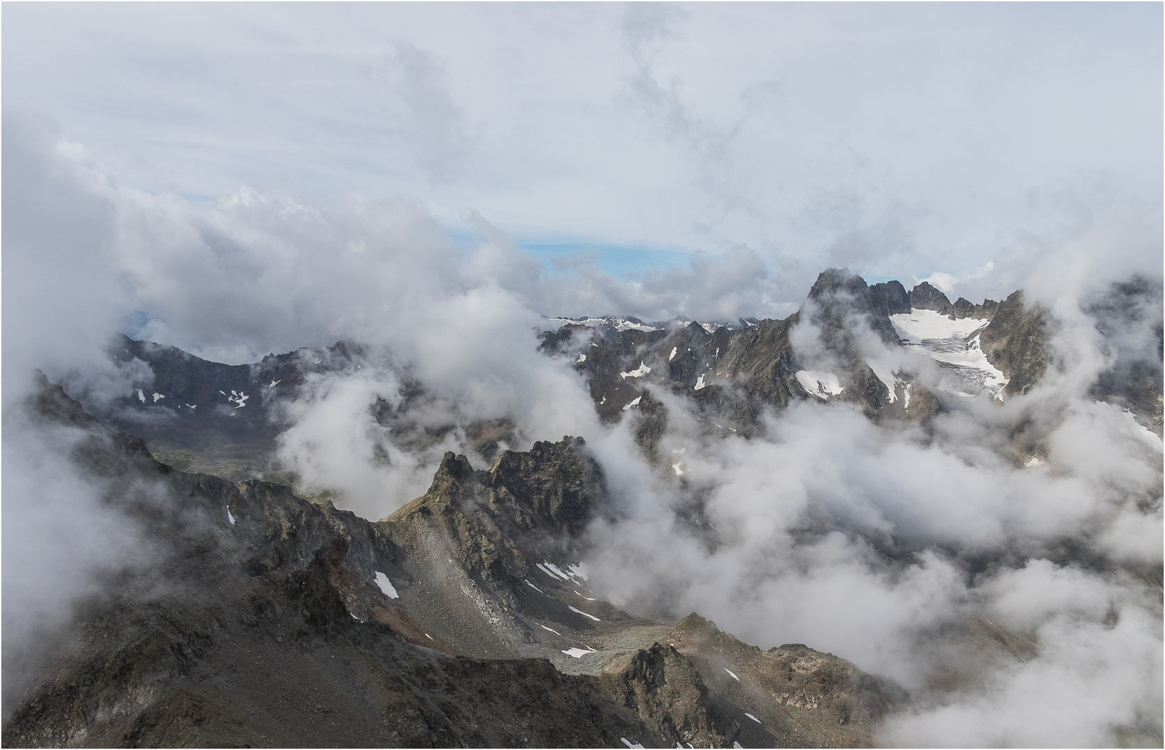 Blick von der Saumspitze