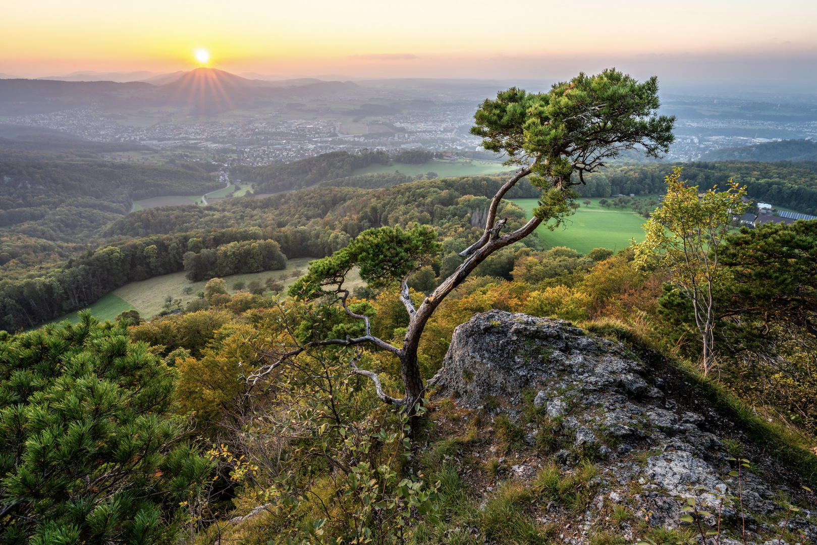 Blick von der Schartenflue...