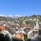 Blick von der Schattenburg auf Feldkirch