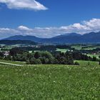 Blick von der Schloßbergalm in Richtung Füssen