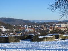 Blick von der Schloßruine Arnsberg