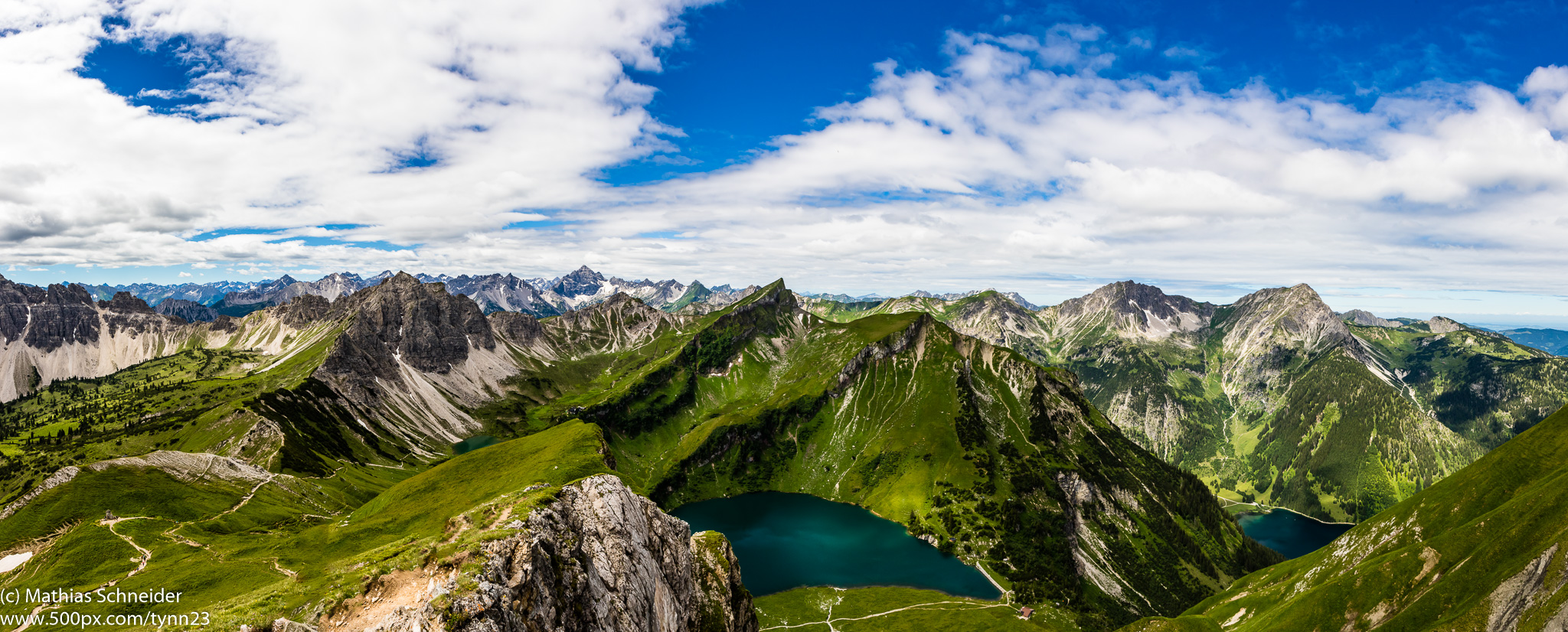 Blick von der Schochenspitze