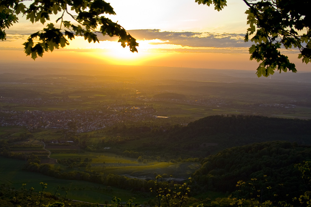 Blick von der Schwäbischen Alb