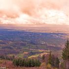 Blick von der Schwarzwaldhochstraße in die Rheinebene