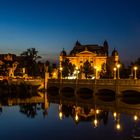 Blick von der Schweriner Schlossinsel -Thementag Spiegelung