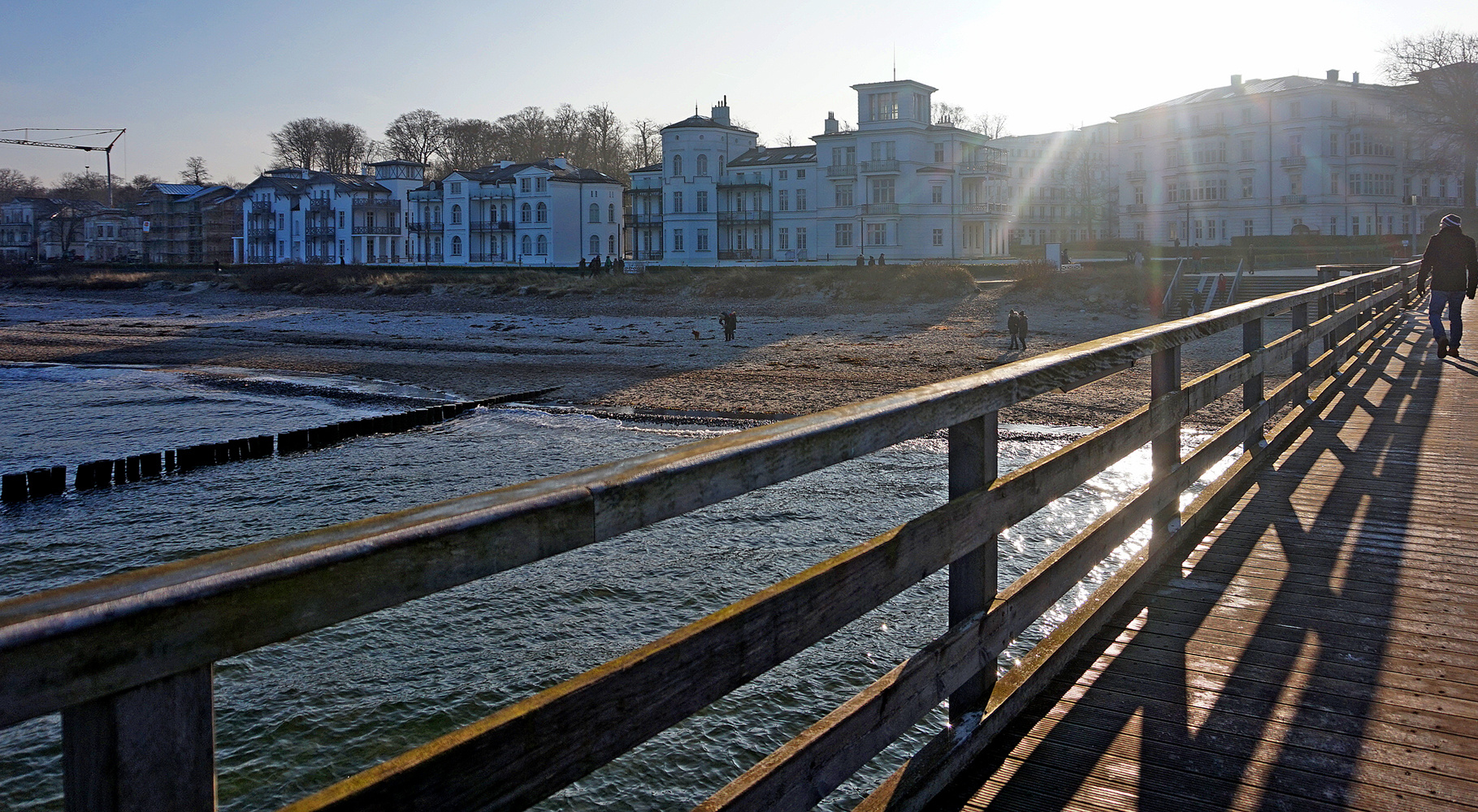 Blick von der Seebrücke