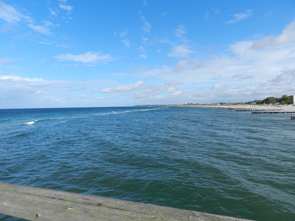 Blick von der Seebrücke