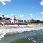 Blick von der Seebrücke in Binz (Rügen)