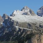 Blick von der Sella, bei meinem letzten Besuch im September  2017, zur berühmten Geisslergruppe...