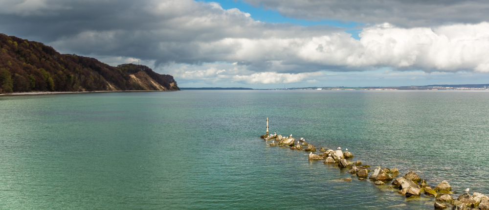 Blick von der Selliner Seebrücke