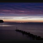 Blick von der Selliner Seebrücke Richtung Sassnitz