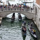 Blick von der Seufzerbrücke / Venedig