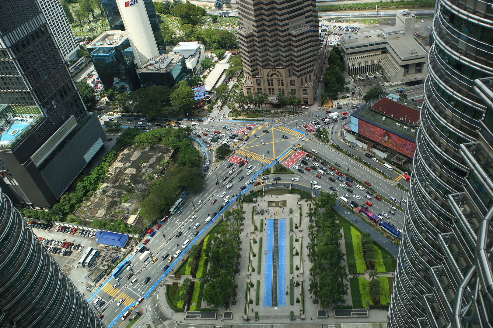 Blick von der Skybridge