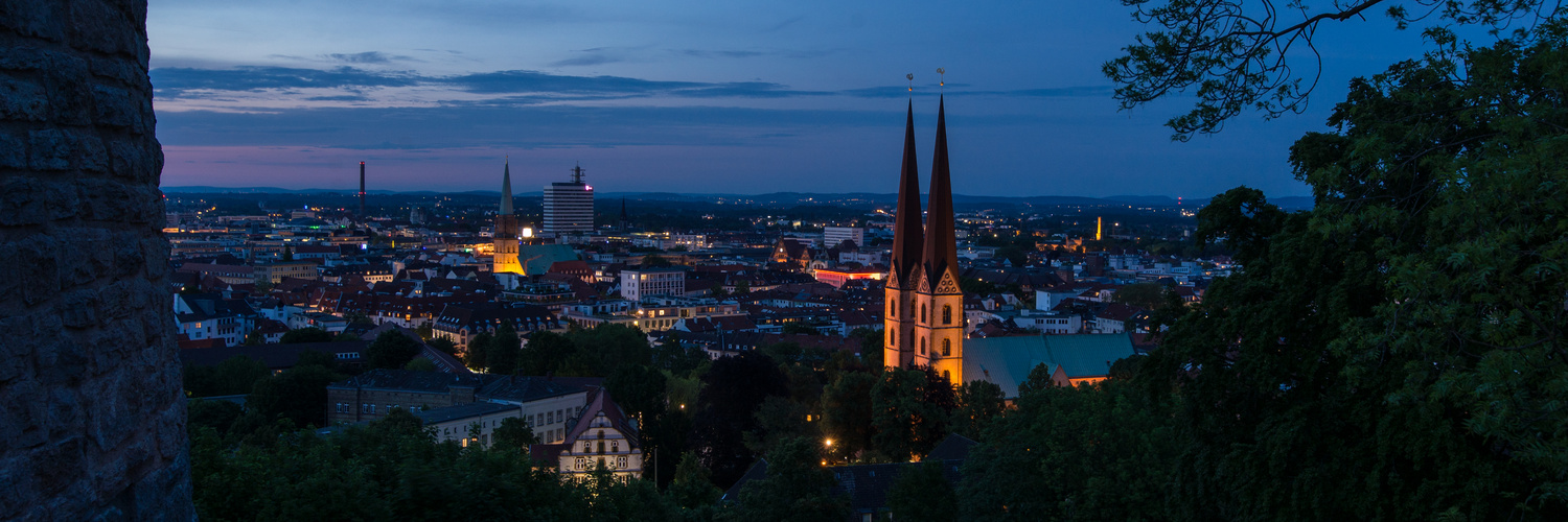 Blick von der Sparrenburg...