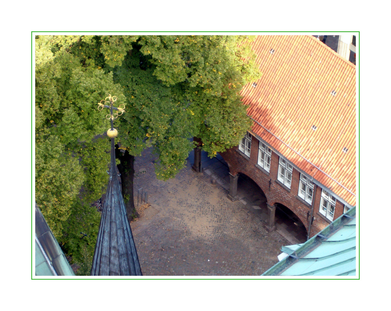 Blick von der St. Marien Kirche, Lübeck