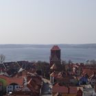 Blick von der St. Marienkirche auf die Warener Altstadt