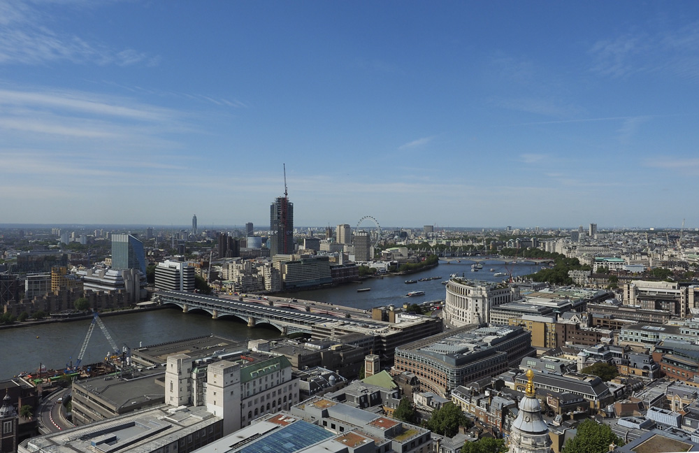 Blick von der St Pauls Cathedrahl Top