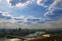 Blick von der St. Pauls über London