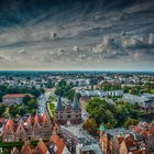 Blick von der St. Petri Kirche zu Lübeck