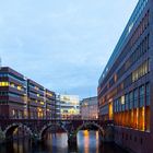 Blick von der Stadthausbrücke in Hamburg