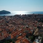 Blick von der Stadtmauer über die Altstadt von Dubrovnik