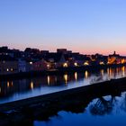 Blick von der Steinernen Brücke in Regensburg