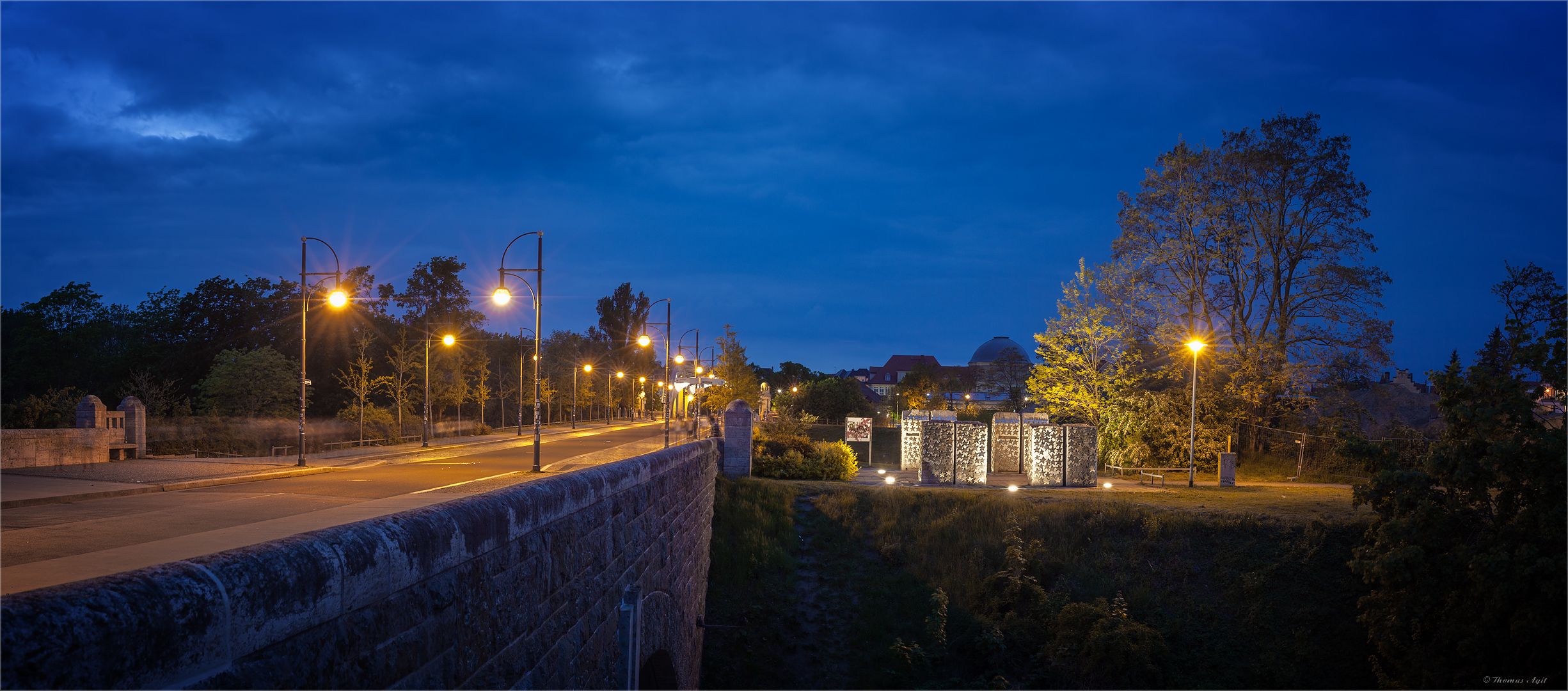 Blick von der Sternbrücke...