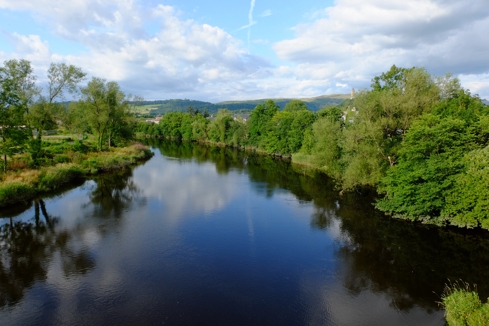 Blick von der Stirlingbridge